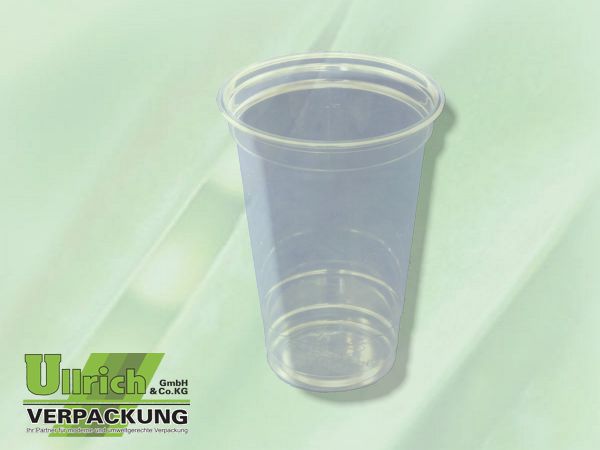 Trinkbecher PET transparent