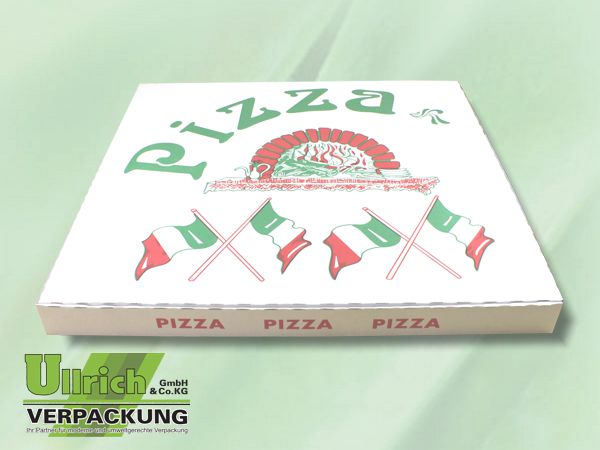 Pizzakarton weiß, Modell ´Party´