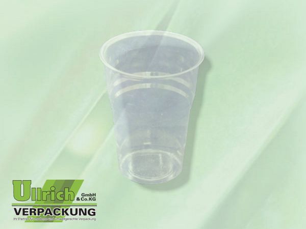 Trinkbecher PLA transparent