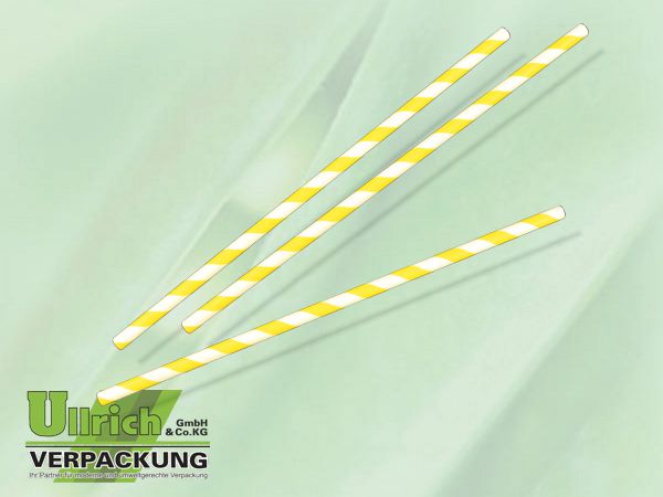 Trinkhalme Papier