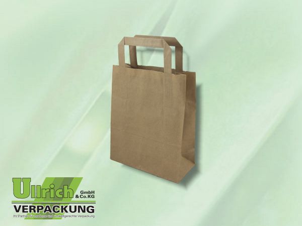 TT, Papiertragetaschen braun Natron