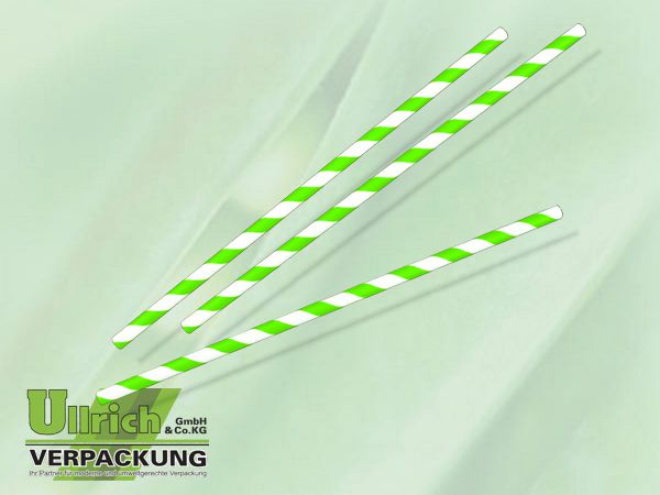 Trinkhalme Papier