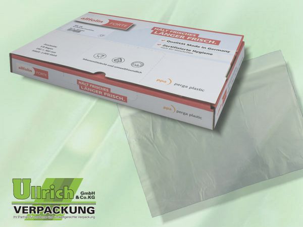 Einschlag, HDPE Zuschnitte (Allfolin Forte)