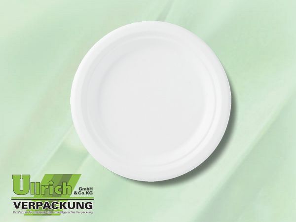 Menüteller Bagasse, 1-fach, weiß
