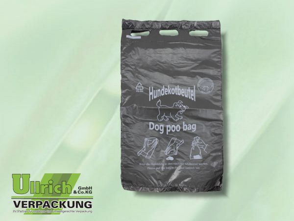 Abfallbeutel HDPE schwarz