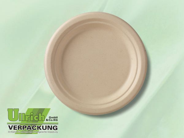 Menüteller Bagasse, 1-fach, braun