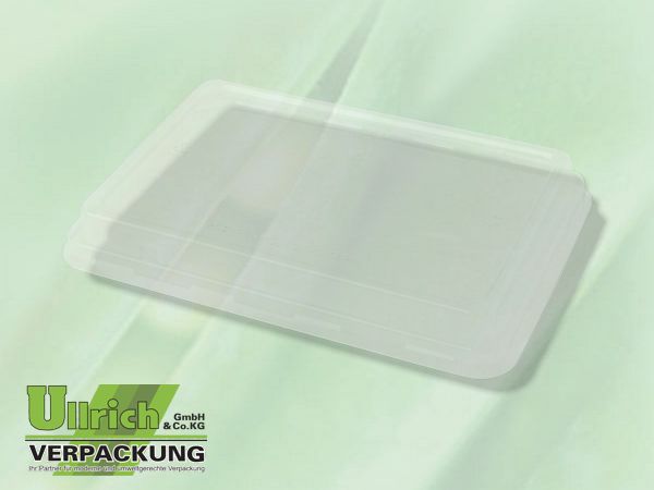 Deckel für Menüschale, rPet transparent