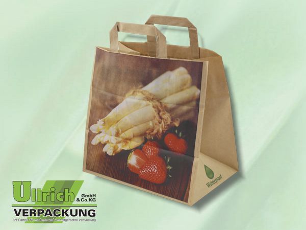 TT, Papiertragetaschen braun Natron