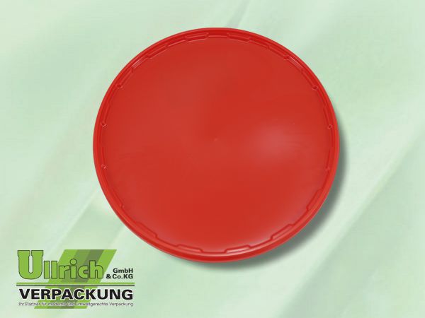Eimer, PP rot ´Deckel´ (Eurocontainer)