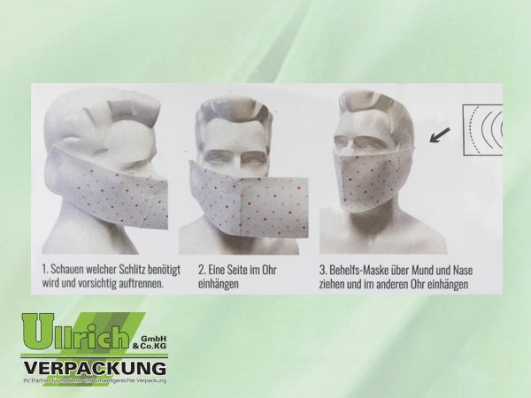 -Einweg, Mund-Nasen-Schutz
