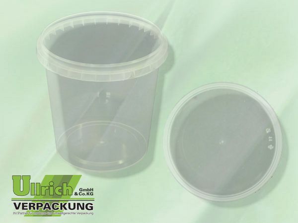 Becher PP rund 770ml transparent