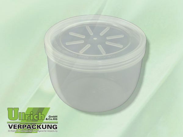 Mehrweg Menüschale, transparent