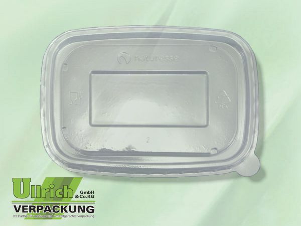 Deckel für Menüschale, PLA transparent