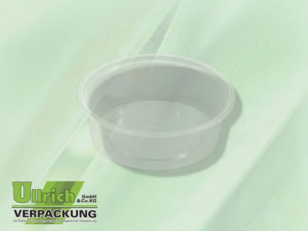 Becher PP rund 50g transparent