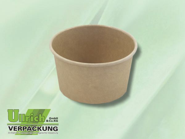 Becher Pappe rund, Eisbecher