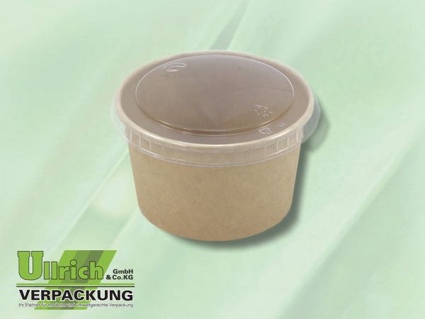 Becher Pappe rund, Eisbecher