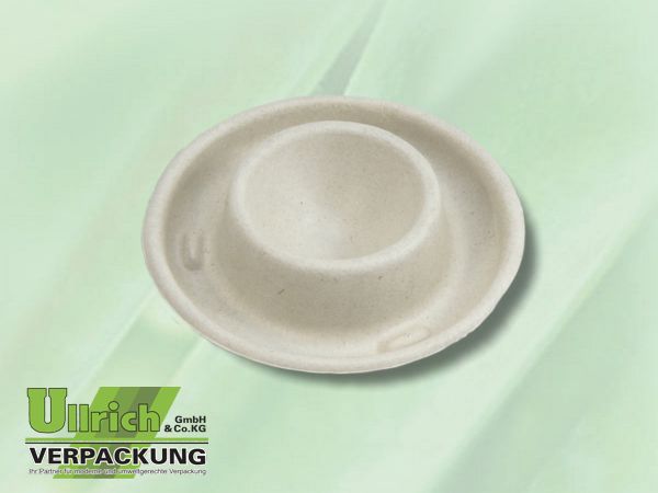 Becher Bagasse rund