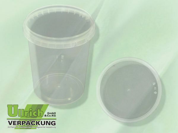 Becher PP rund 520ml transparent