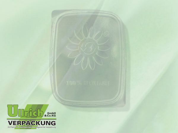 Deckel für Verpackungsbecher eckig