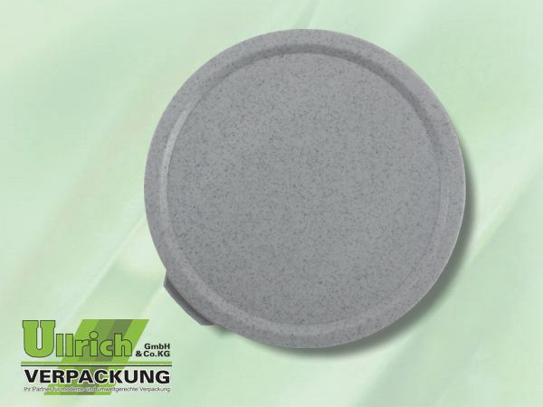 Deckel für Menüschale, PP grau Mehrweg