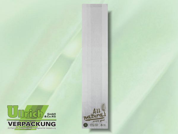 Faltenbtl., Baguettebeutel weiß Natron