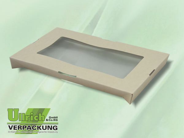 Deckel für Menüschale, PLA transparent
