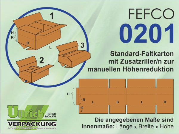 Karton, Falt- 0201 BC br/br