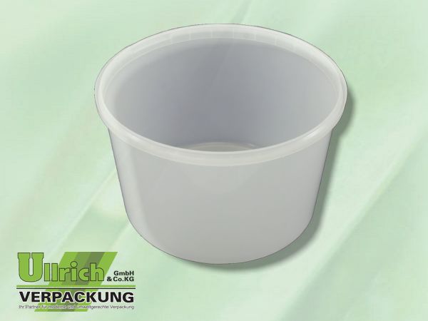 Becher PP rund 1000g natur, TK geeignet, # 411
