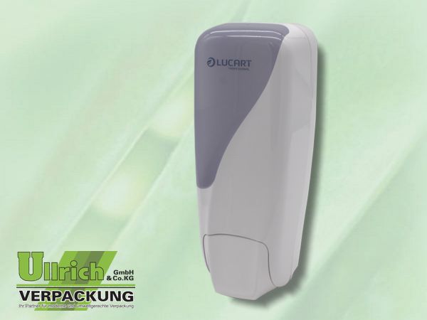 Spender, Seife Kunststoff weiß ´Lucart´
