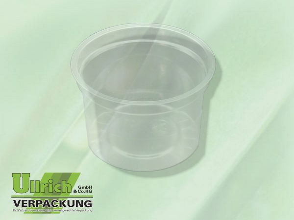 Becher rPET rund, Eisbecher