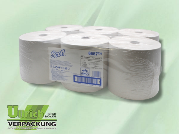 Handtuchpapier Rolle 1-lg weiß, Scott #6667