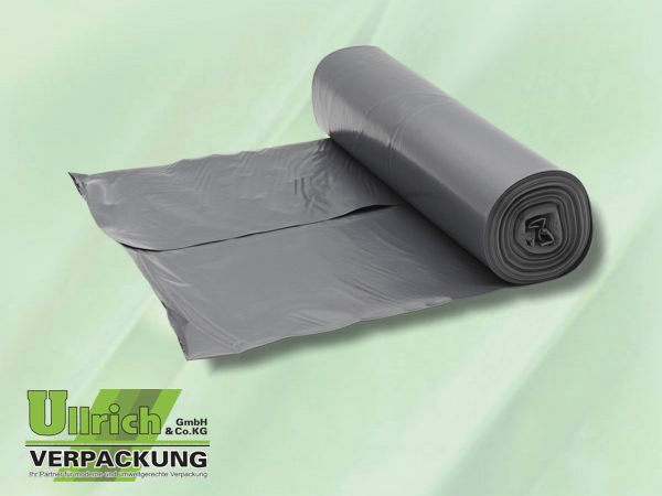 Abfallsack LDPE grau