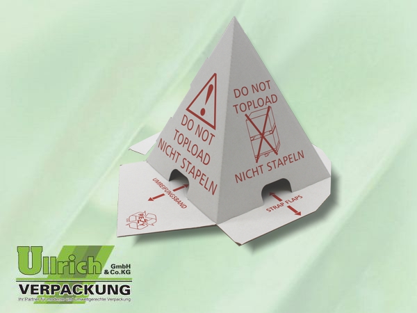 Palettenhütchen - Stapelschutzpyramide