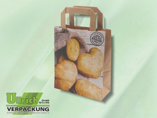 TT, Papiertragetaschen braun Natron