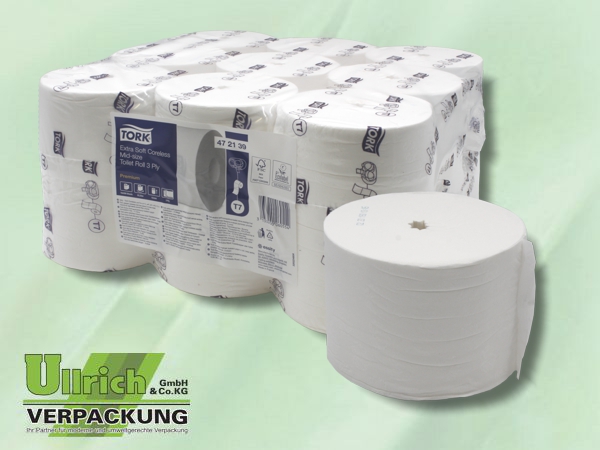 Toilettenpapier 3-lagig weiß