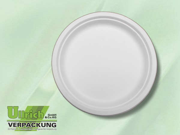 Menüteller Bagasse, 1-fach, weiß