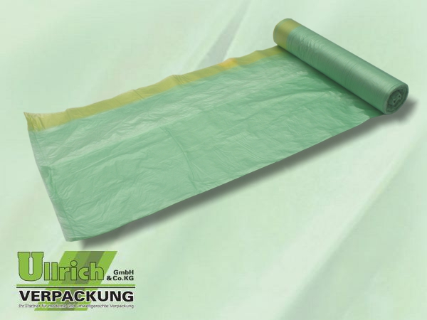 Abfallbeutel HDPE grün