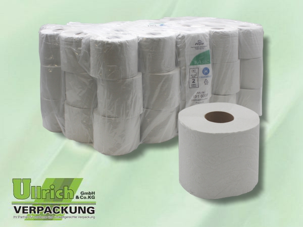 Toilettenpapier 2-lagig natur, Recycling