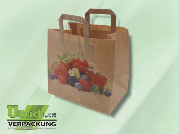 TT, Papiertragetaschen braun Natron