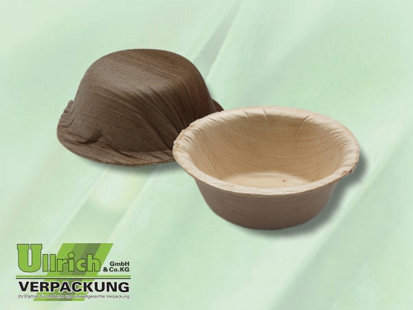 Menüteller Palmblatt, 1-fach