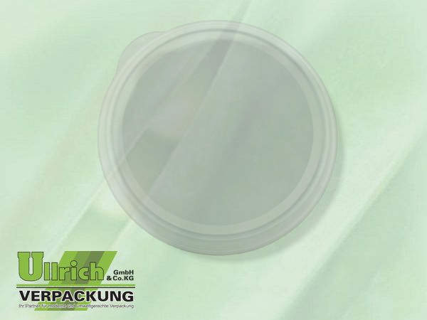 Deckel für Menüschale, PP transparent Mehrweg