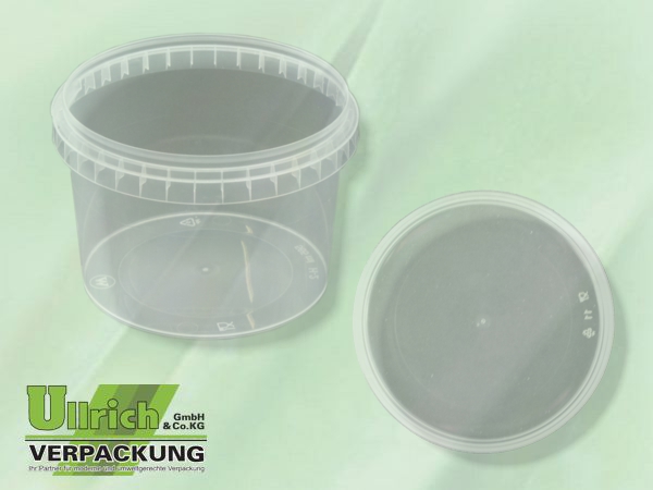 Becher PP rund 565ml transparent