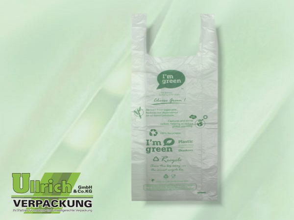 Abreißbeutel (Knoten-) HDPE transp.