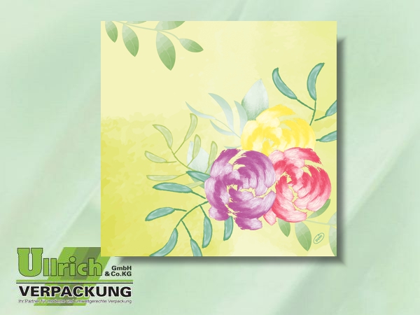 Serviette Bio-Dunisoft Frühling 2025