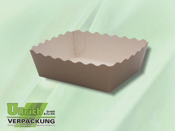 Gebäckschale-, Karton