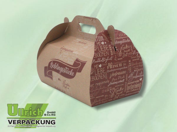 Karton, Transport, Kuchenträger-