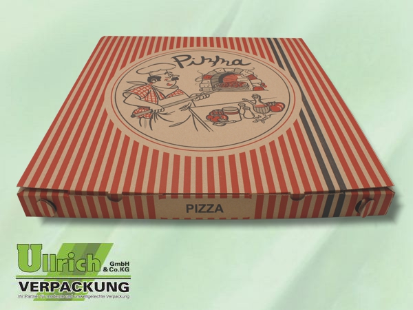 Pizzakarton braun KRAFT, Modell ´NYC´