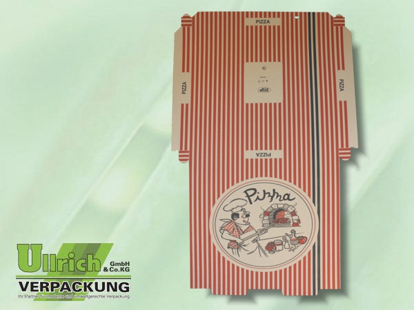 Pizzakarton braun KRAFT, Modell ´NYC´