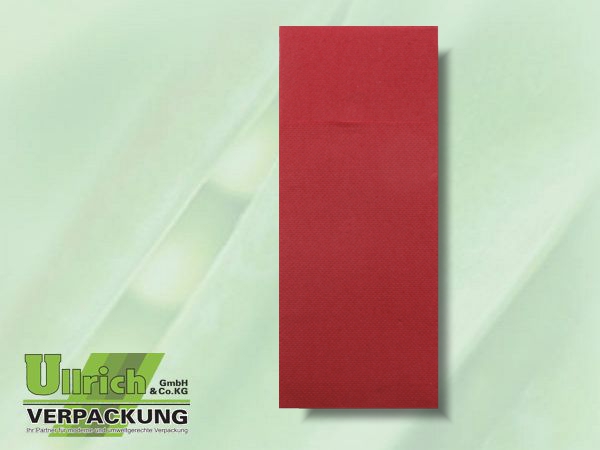 Serviettentasche Softpoint 2-lg bordeaux