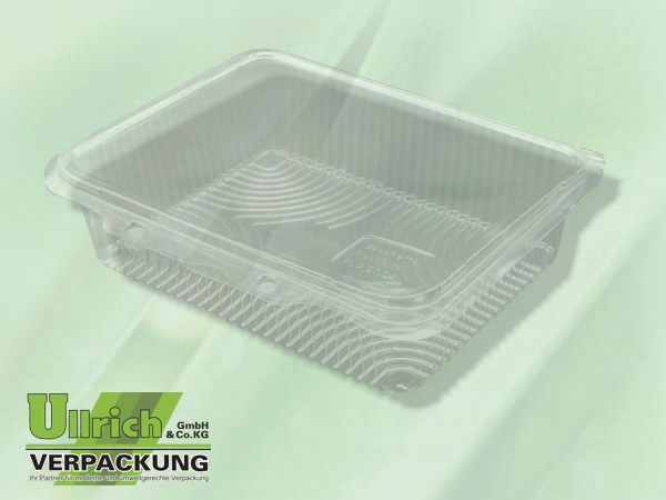 Salatschale (Klappbox) OPS transparent